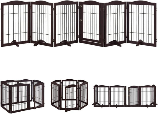 Extra Wide Walk through Door Pet Gate